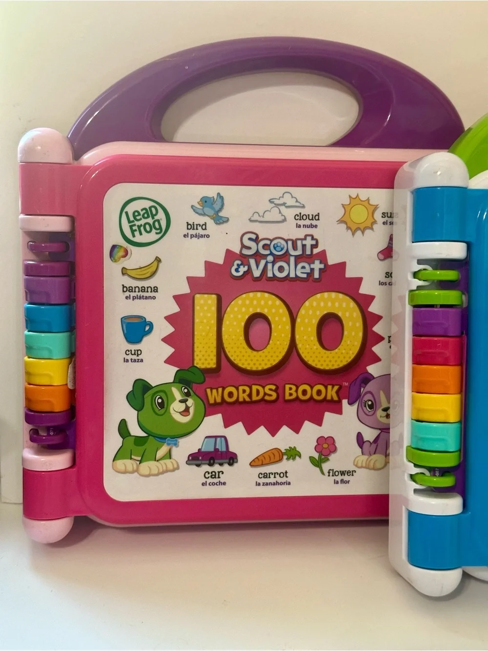 LeapFrog Learning Friends and Scout & Violet 100 Words Books